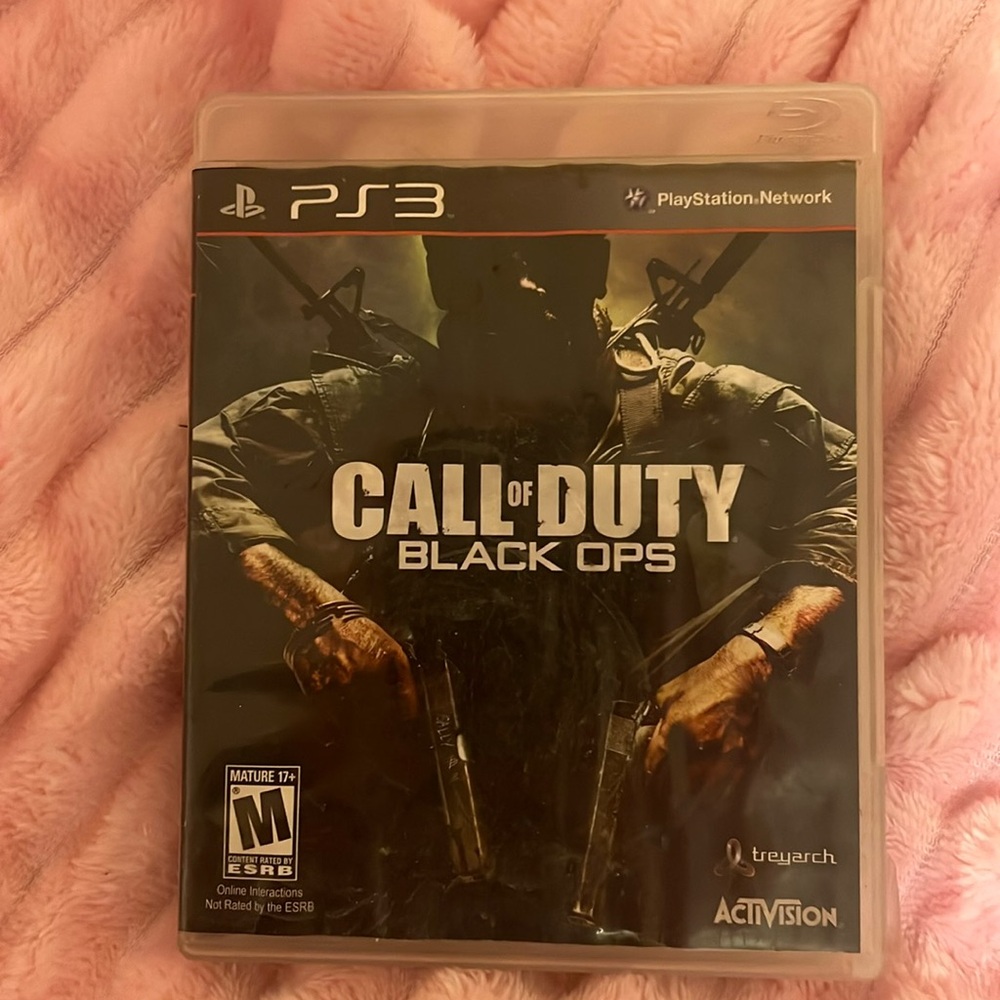 Call Of Duty Black ops one for the PS3